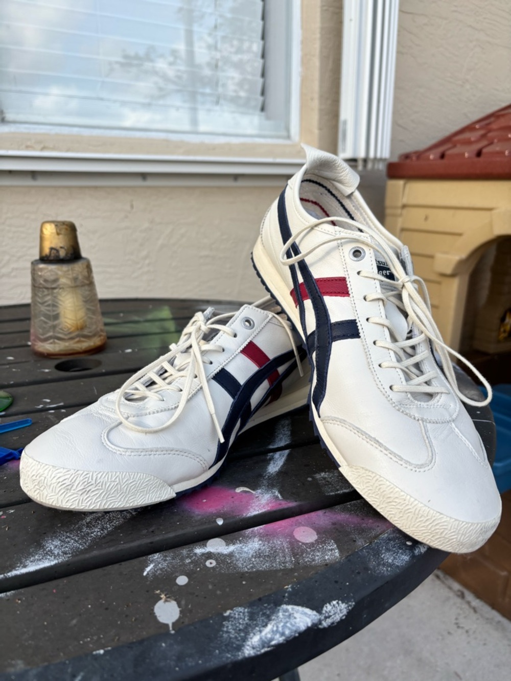 Onitsuka Tiger by Asics White Navy Red